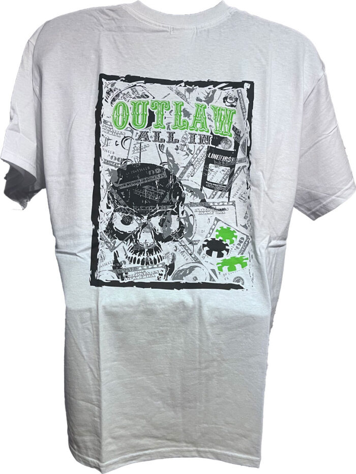 Line-First-Clothing-Company-Outlaw-Logo-T-Shirt-Grey-Back